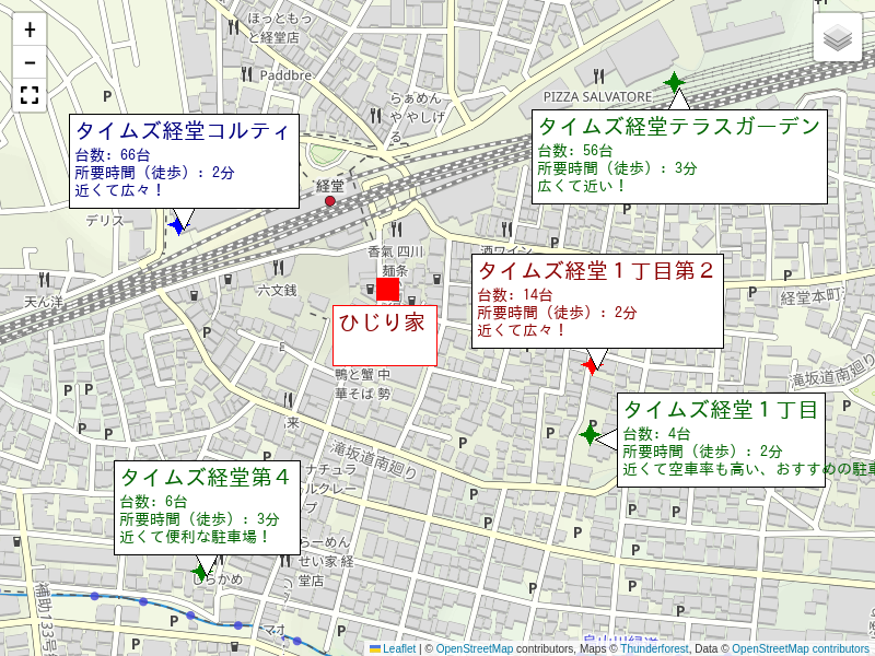 駐車場案内